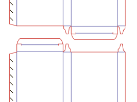 Коробка 60х110х10 мм Коробка 60х110х10 мм